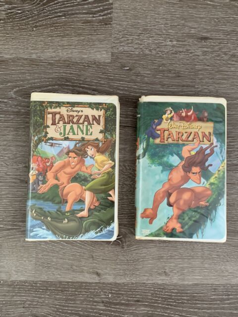 Filme Vhs Tarzan Desenho - Dublado, Filme e Série Disney Usado 48443603