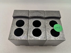 Schunk✔️Mordazas auxiliares✔️SWBL 165✔️1/16"x90°✔️Ancho de ranura 14 mm✔️1 juego=3 uds - Imagen 1 de 4