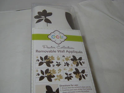 NUEVO Apliques Adhesivos de Pared Extraíbles Colección "Estaño" Cocalo Baby (4) 10"x18" Foto 1 de 4