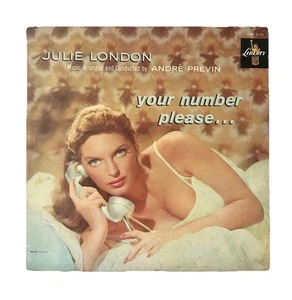 JULIE LONDON Your Number Please Vinyl Record LP VG-/G+ Pop Vocal Jazz - Picture 1 of 24