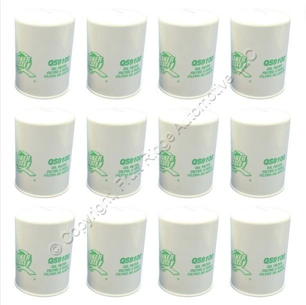 12 filtros de aceite Quaker State para 06-16 Express 2500 3500 4500 06 H1 Sierra QS9100 Foto 1 de 4