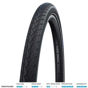 Schwalbe Marathon Plus Smartguard 28x1.75 Blk/Refl cycle bike tyre - Picture 1 of 3