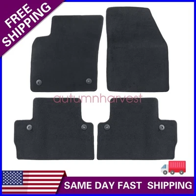 4 piezas alfombrillas de terciopelo de repuesto delanteras y traseras para Volvo C30 2007-2013 Foto 1 de 4