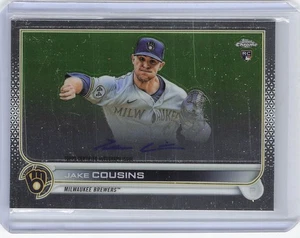 2022 Topps Chrome #RA-JC Jake Cousins Rookie Autographs - Picture 1 of 2