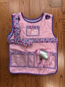 Melissa & Doug Friseur Kittel Schürze mit Stirnband und Haartrockner EUC - Bild 1 von 3