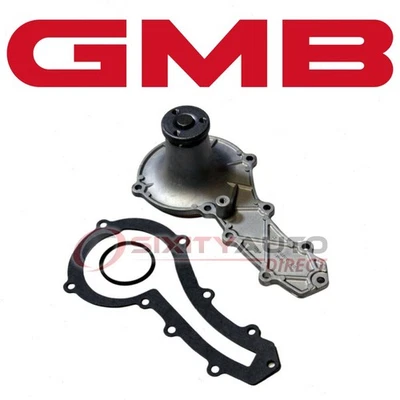 GMB Water Pump for 1983 Plymouth Scamp 2.2L L4 - Coolant Antifreeze Engine zv Foto 1 de 4