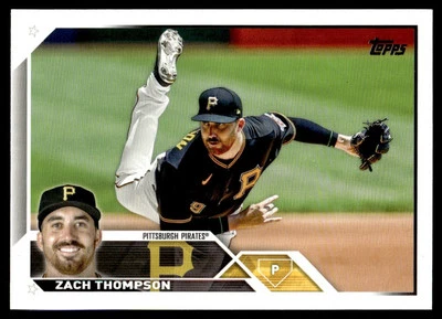 2023 Topps Zach Thompson Pittsburgh Pirates #2 - Image 1 of 2