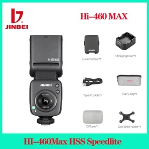 JINBEI Hi-460 MAX Touch-Screen TTL/HSS Speedlight Flash Light Universal Camera  - Picture 1 of 7