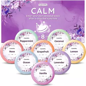 Shower Steamers Aromatherapy 8 Pack Scented Bath Bombs Essential Oil Self Care T - Picture 1 of 12