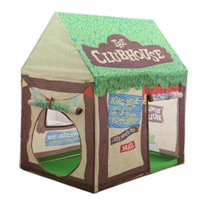Casa club para niños castillo verde tienda de juegos grande interior/exterior casa de juegos habitación regalo - Imagen 1 de 12