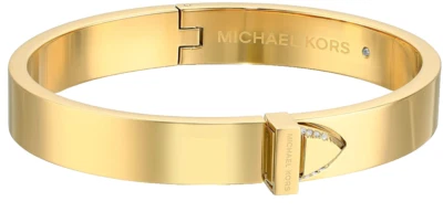 Michael Kors MK Knife Edge Yellow Gold Belt Bangle Bracelet MKJ6397710 +GIFT BOX - Image 1 of 4
