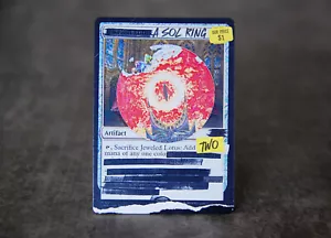 A Sol Ring $1 | MTG Satirical Altered Art - Picture 1 of 5