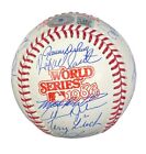1986 New York Mets Team Signed Auto 1986 WS Baseball avec 25 Sigs. Beckett BAS LOA