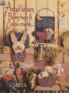Angel Kisses, Bunny Hugs & Cookie Crumbs tole painting book by Temple & Pa OOP - Picture 1 of 6