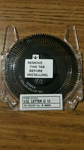 NOS Camwill brand Ricoh II printwheel Legal Letter 12 pitch - Picture 1 of 3