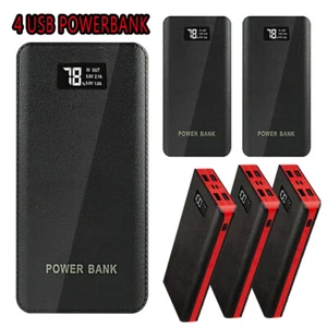 4USB 10000mAh Portable Power Bank External Battery Backup Charger Fast Charging - Picture 1 of 25