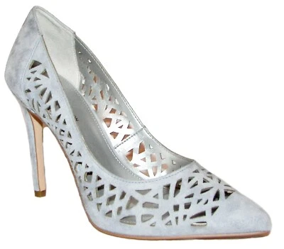 Туфли на высоких каблуках BCBGeneration бледно-голубые перфорированная кожа 8 М   - Изображение 1 из 4