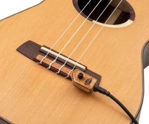 kna UK-2 Ukulele Piezo Brücke Tonabnehmer Kit mit Volumen. Mahogany - Bild 1 von 4
