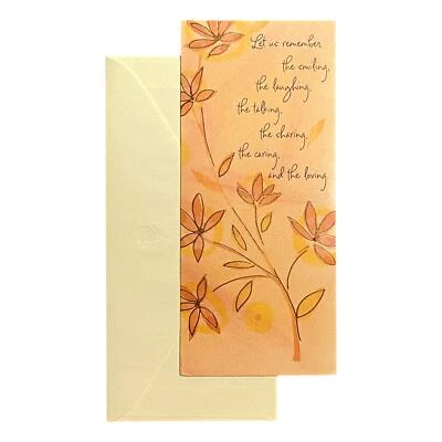 Sympathy Greeting Card for Loved Ones, Family and Friends - Let us remember the Foto 1 de 2