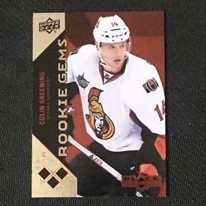 2011-12 BLACK DIAMOND RUBY RED #179 COLIN GREENING #ed 49/100 TRIPLE DIAMOND - Picture 1 of 3