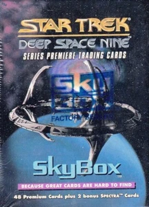 STAR TREK DEEP SPACE NINE 1993 SKYBOX FACTORY BASE CARD SET OF 48 + 2 - Picture 1 of 4