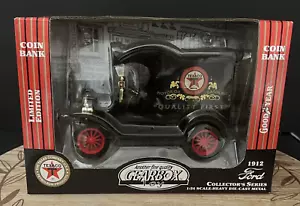 Gearbox Texaco 1912 Ford Delivery Car Coin Bank Diecast 1:24 Scale Limited Ed. - Picture 1 of 6