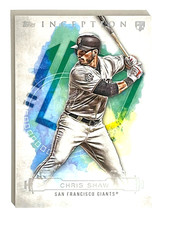2019 TOPPS INCEPTION CHRIS SHAW SAN FRANCISCO GIANTS BASE #30