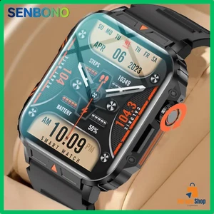 ✅ Montre Connectée Homme IP68 Étanche Appels Bluetooth Smartwatch Android iOS - Photo 1/8