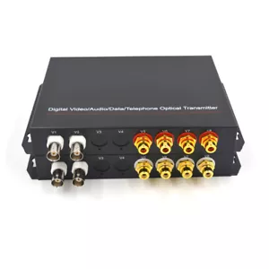 Extensores de medios de fibra óptica multimodo multimodo de audio de video sobre monomodo FC - Imagen 1 de 8