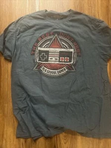 Old School Gamer Since 1985 NES Nintendo Gray Men’s XL - Picture 1 of 2