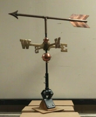  ARROW weathervane, 21" copper,Complete Cottage/medium size vane with mount. - Image 1 of 2