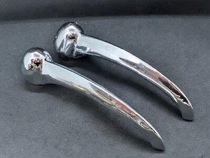 NORS 1949 1950 FORD LEFT RIGHT INSIDE DOOR HANDLE PAIR SET - Picture 1 of 19