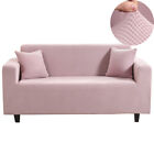 1 2 3 4 Sitz Polar Fleece Sofa Abdeckungen Stretch Slipper Schutz Couch Bezug
