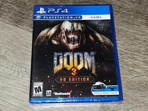 Doom 3 VR Edition PlayStation 4 PS4 Brand New Factory Sealed - Picture 1 of 4