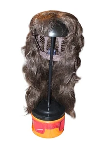 Long Hair Layered Wig Synthetic Brown Hair Wig (F) - Picture 1 of 7