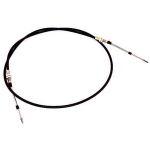 Push Pull Cable, with Threaded Bulk Head Ends, 10 Ft Overall Dunebuggy & VW - Foto 1 di 1