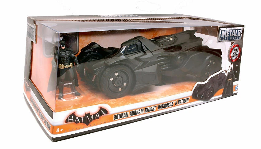 Batman Arkham Knight Batmobile & Figure 1:24 Model JADA TOYS - Immagine 1 di 1