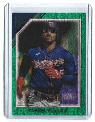 Byron Buxton - 2022 Topps Gallery #53 Green Pattern /99 - Minnesota Twins - Image 1 of 2