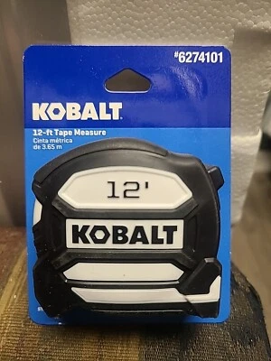 Kobalt 12ft Tape Measure White #6274101 NEW - Image 1 of 3