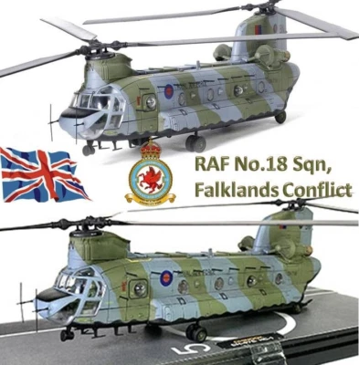 Forces Of Valor 1:72 821004C Chinook Helicopter RAF No.18 Sqn Falklands Conflict - Image 1 of 4