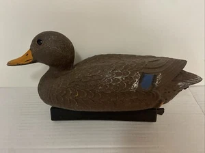 Vintage Flambeau Duck Decoy Plastic Hollow Body Hunting Mallard Hen 17” X 8” - Picture 1 of 5