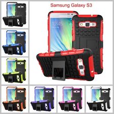 Samsung Galaxy S3 III i9300 Heavy Duty Armor Phone Case Cover with Stand