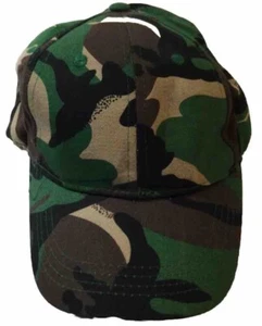 Unisex Adulto/Niños Camuflaje Gorra de Béisbol Cinta Desgarrada Cierre Talla 55 cm Envío y devolución gratuitos - Imagen 1 de 4