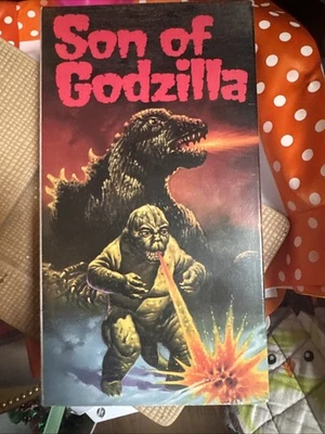 Vintage Son of Godzilla 1967 Video Treasures VHS (1987) Rare Toho Co. LTD - Image 1 of 2