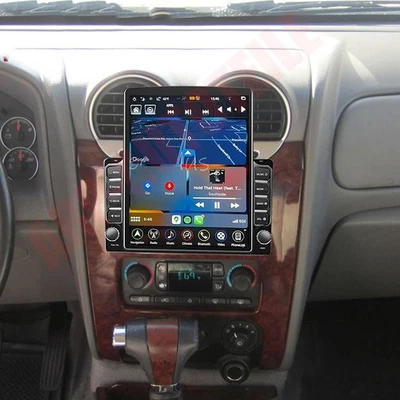 Radio estéreo para automóvil Android 14 Apple CarPlay navegación GPS para GMC Envoy 2003-2006 Foto 1 de 4