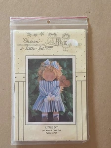 Sharin'-a-little-bit #101 "Little Bit" - 30" patrón de muñeca de madera y tela ENVÍO GRATUITO - Imagen 1 de 1