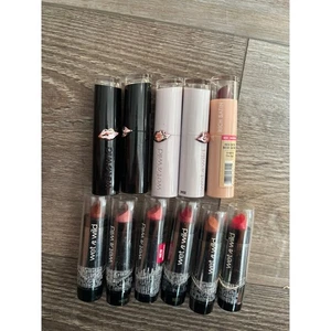 Wet n Wild Lipstick Bundle: Rich Satin & Matte Lipstick Lot - Picture 1 of 3