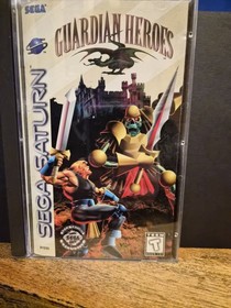 SEGA Guardian Heroes Action Sega Saturn CD complete w/ Manual & Case CIB