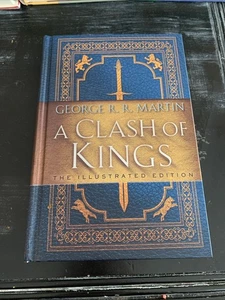 A Clash of Kings: The Illustrated Edition By George R R R Martin ASOIAF Book 2 - Imagen 1 de 10