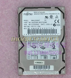 1PC used for Fujitsu 4.8G 2.5" IDE Parallel Notebook Hard Drive MHK2048AT - Afbeelding 1 van 4